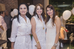Neuza Rocha, Márcia Andrea e Lorena Pouchain