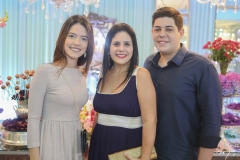 Ana Luisa Nolasco, Renata Brígido e Pedro Santos