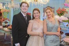 Douglas Marshall, Natália Albuquerque e Marjorie Marshall