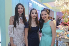 Iana Aguiar, Maria Júlia Costa e Natália Bastos