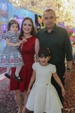 Maria Cecília, Kamila, Maria Clara e Sávio Martins