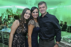 Maria Clara, Delany Rocha e Paulo Ricardo Goellner