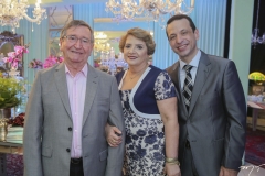 Otávio, Telma e Fredy Albuquerque