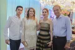 Paulo André, Eve, Paula e Auriz Barreira