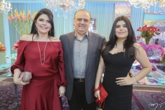 Sellene, Max e Marcela Câmara