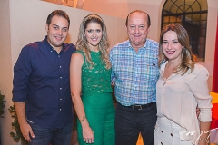Bruno Bastos, Rebeca Bastos, Rafael e Silvinha Leal