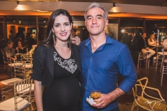 Bruna Pontes e Luiz Deusdara