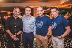 Marcus Novais, Rodrigo Maia, Roberto Pamplona e Racine Mourão