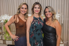 Talyzie Mihaliuc, Adriana Arrais e Laura Oliveira