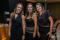 Erica Amaral, Ticiana Mota e Renata Holanda