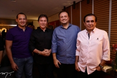 Daniel e Eunício Oliveira, Adriano Nogueira e Gaudencio Lucena