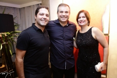 Fernando Diniz, Ricardo e Luciana Bezerra