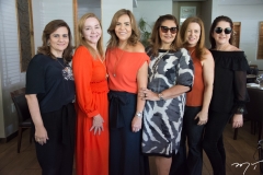 Nágila Correa, Sandra Fujita, Ailza Ventura, Simone Jereissati, Inês Cavalcante e Isabel Ary