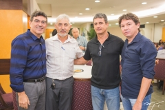 Alexandre Pereira, Lauro Martins, Felipe Frota e Edgar Gadelha