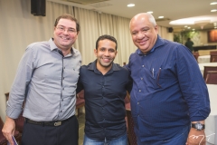 Roberto Ramos, Flávio Oliveira e Pedro Alfredo