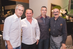 Adolfo Bichucher, Max Bezerra, Carlos Pereira e Carlos Pereira