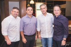Mário Queirós, Herbert Vieira, Adolfo Bichucher e Lisandro Fujita