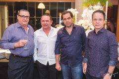 Roberto Pinheiro, Max Bezerra, Etevaldo Nogueira e Lisandro Fujita