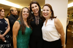 Lena Espíndola, Denise Montenegro e Cláudia Pinto