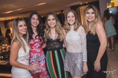 Rebecca Bonorandi, Renata Frota, Carol Medonça, Priscila Bonorandi e Raisa Miranda