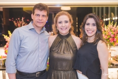 André Bezerra, Andréa Delfino e Aline Borges