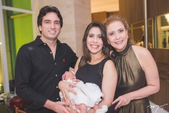 Daniel Borges, Liz Borges, Aline Borges e Andréa Delfino