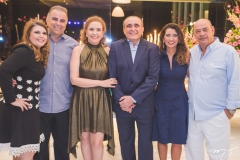 Danielle Pinheiro, Valdizio Pinheiro, Andréa Delfino, Raimundo Delfino, Márcia e Fernando Travessoni