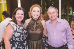Eliane Brasil, Andréa Delfino e Euvaldo Bringel