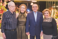 Enéas Bezerra, Andréa Delfino, Raimundo Delfino e Ila Bezerra