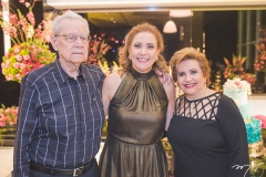 Enéas Bezerra, Andréa Delfino e Ila Bezerra