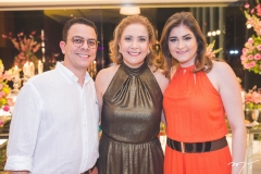 Erick Nery, Andréa Delfino e Lia Nery