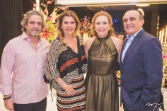 Ernesto Sabóia, Georgia Sabóia, Andréa Delfino e Raimundo Delfino