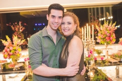 Fernando Ximenes e Andréa Delfino