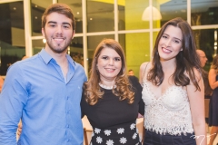 Igor Pinheiro, Danielle Pinheiro e Amanda Timbó