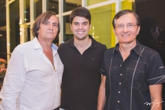 Jean Phillippe Perol, Igor Perdigão e Hélio Perdigão