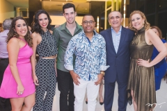 Larissa Delfino, Talita Ximenes, Fernando Ximenes, Dudu Nobre, Andréa e Raimundo Delfino