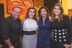 Rai Meirelles, Andrea Bonorandi, Márcia Travessoni e Danielle Pinheiro