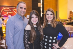 Valdizio, Lívia e Danielle Pinheiro