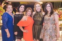 Vera Félix, Karina Loiola, Socorro Rabelo, Andréa Delfino e Trícia Benevides