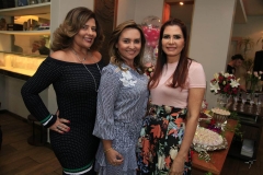 Montiele Arruda, Socorro Medeiros e Lorena Pouchain