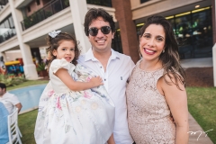 Liz, Daniel e Aline Borges
