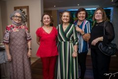 Dina Rúbio, Conceição Pinho, Bárbara Freire, Aurora Régia e Rejane Fujita