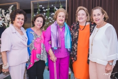 Constança Távora, Júlia e Beatriz Philomeno, Tereza Bezerra e Tida Leal
