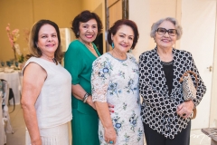 Nadja Bezerra, Aurora Gualberto, Bárbara Freire e Martina Gualberto