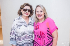 Regina Uchoa e Angela Carvalho