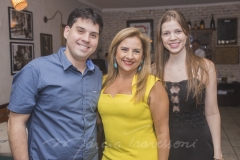 Paulo Alves, Beth Pinto e Rebeca Peixoto