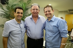 Aluísio Ramalho, Ricardo Cavalcante e Germano Maia