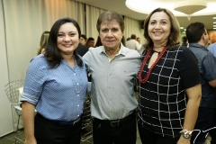 Ana Carla Carvalho, Jorge Parente e Simone Melo