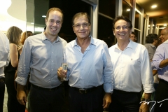 César Ribeiro, Beto Studart e Francílio Dourado
