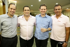César Ribeiro, Ricardo Dreier, Germano Maia e Jocely Dantas
